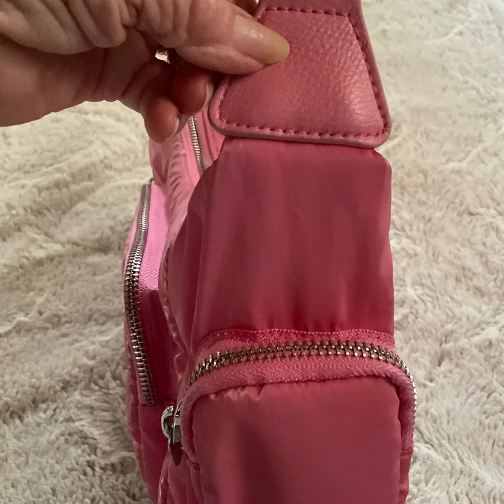 Wild Fable Pink Satchel Bag with multiple pockets